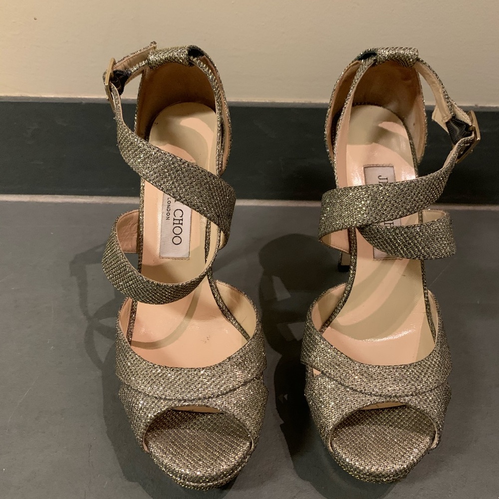 JIMMY CHOO stilettos. Size 7.5 US
